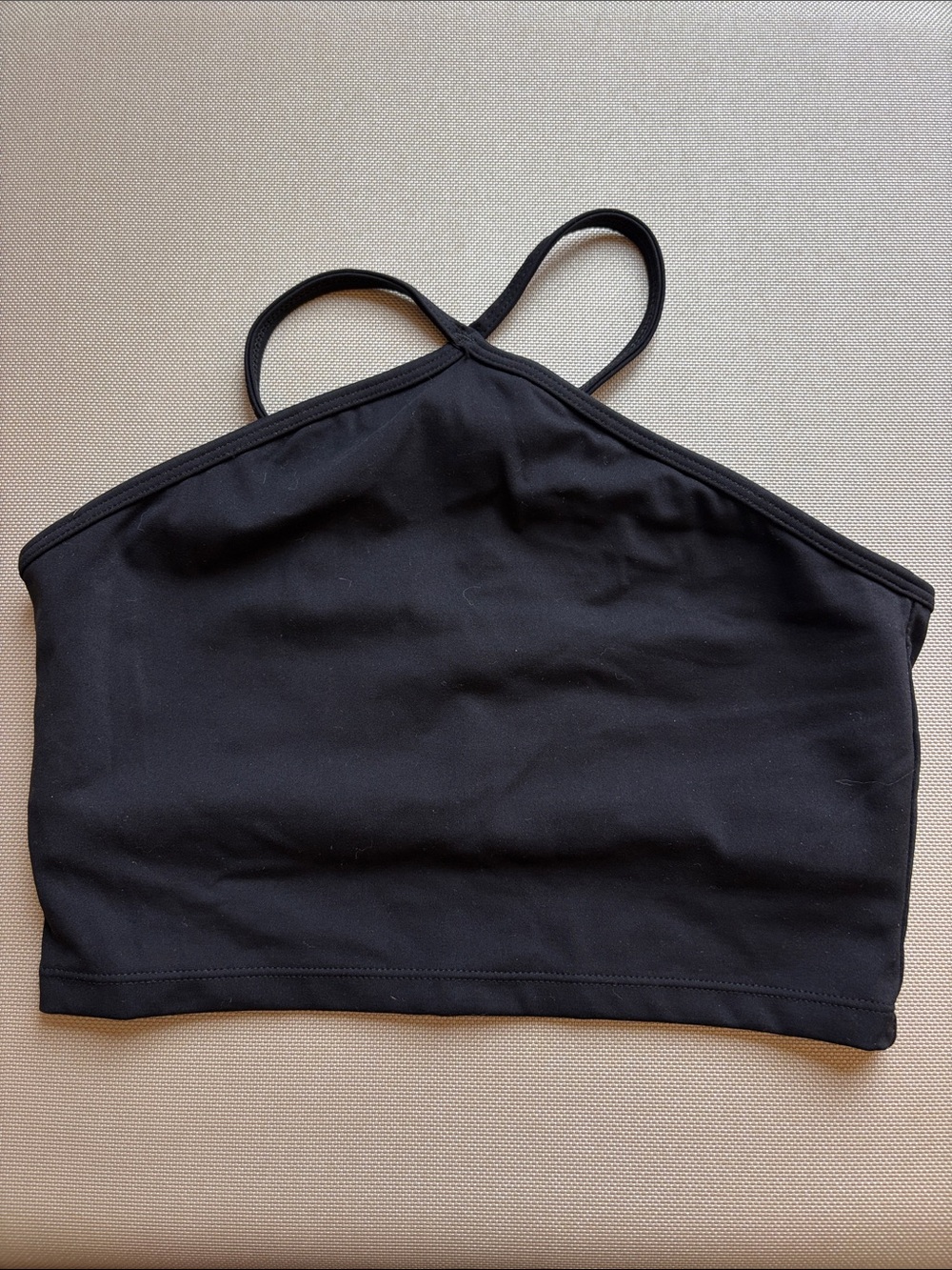 Body Black Asymmetrical Strappy sportsbra